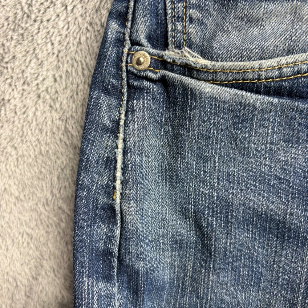 Levi's 514 Straight Fit Jeans Men 33x34 Blue Zip Fly Denim Good Condition